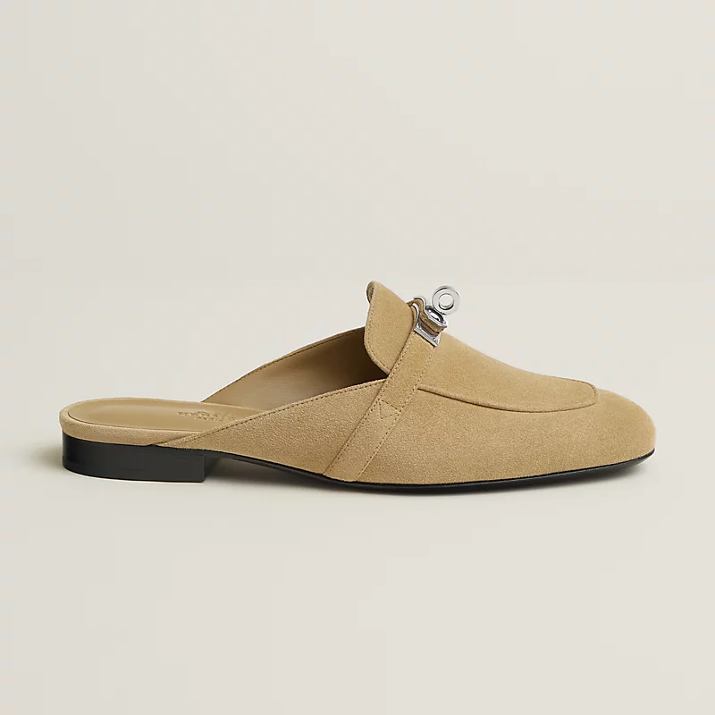 Hermes Oz Mule Beige Albâtre 2026 | Drip Kickz Hermes Oz Mule Beige Albâtre