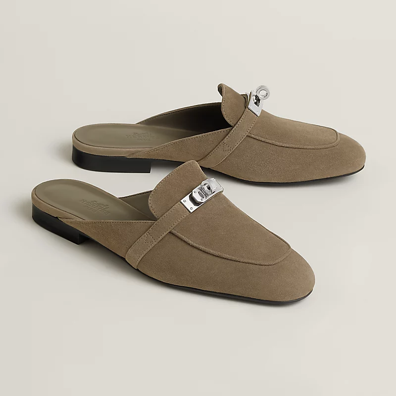 Hermes Oz Mule Etoupe 2026 | Drip Kickz Hermes Oz Mule Etoupe - Image 2