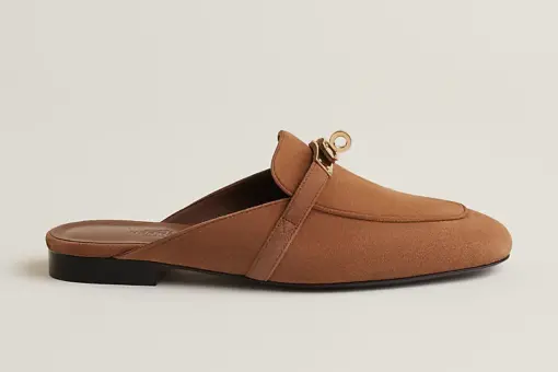 Hermes Oz Mule Brun Amourette