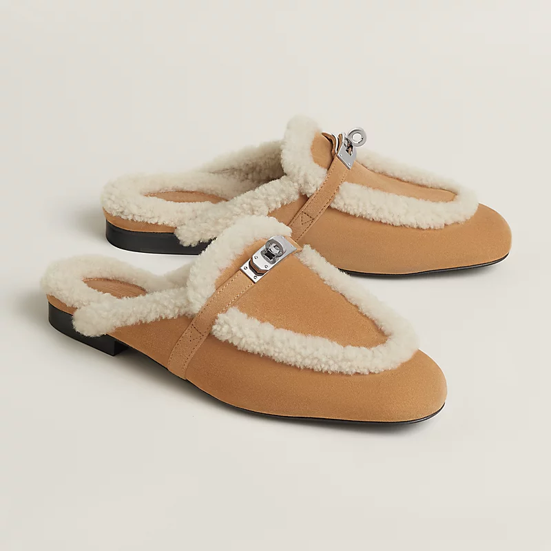 Hermes Oz Mule Miel / Ecru 2026 | Drip Kickz Hermes Oz Mule Miel / Ecru - Image 2