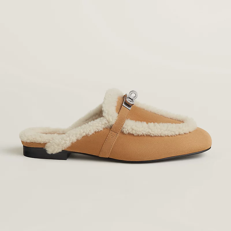 Hermes Oz Mule Miel / Ecru 2026 | Drip Kickz Hermes Oz Mule Miel / Ecru