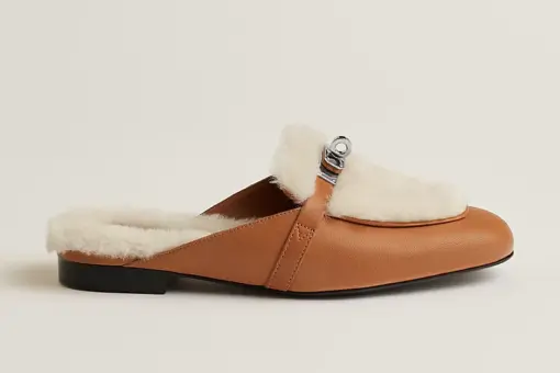 Hermes Oz Mule Naturel / Ecru