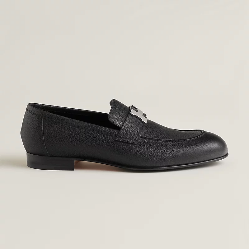 Hermès Paris Loafers Full Black Leather 2026 | Drip Kickz Hermès Paris Loafers Full Black Leather